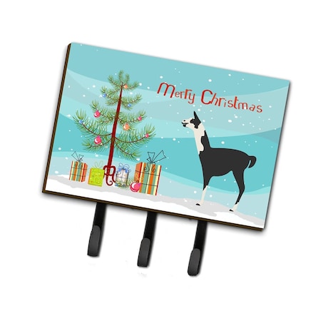 Carolines Treasures Llama Q Ara Christmas Leash or Key Holder BB9285TH68